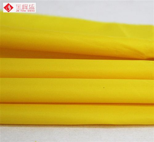 黄色绸布短毛植绒布（B-40#）